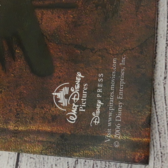 Disney Pirates of the Caribbean Dead Man's Chest Movie Storybook Hardcover Book - Picture 6 of 12